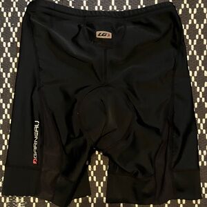 Louis Garneau(LG) Women’s Padded Cycling Compression Shorts Black Size XL